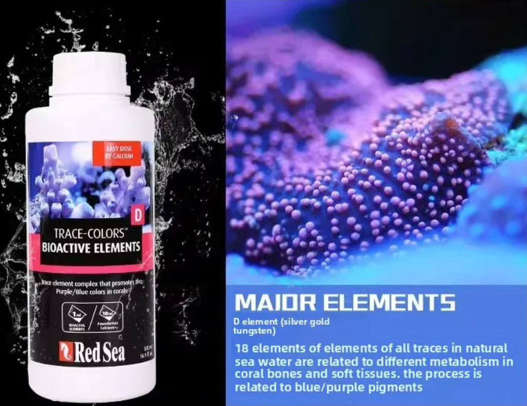 RedSea Trace Colors D (Bioactive Elements) - 500 mL